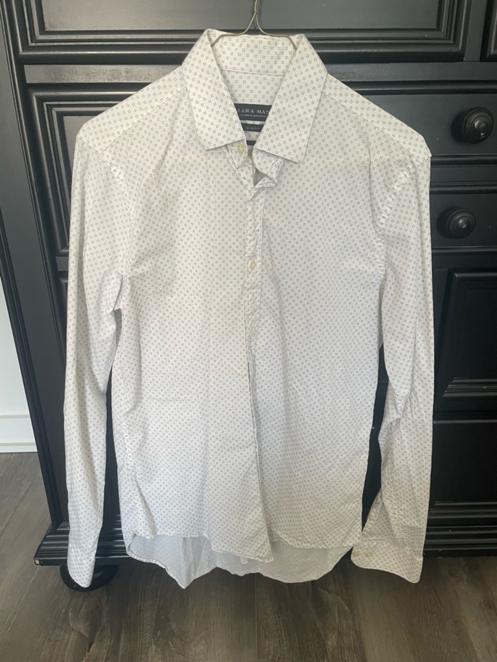 Zara Men Long-Sleeve Dress Shirt